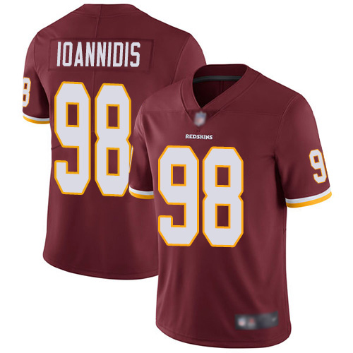 Washington Redskins Limited Burgundy Red Youth Matt Ioannidis Home Jersey NFL Football #98 Vapor